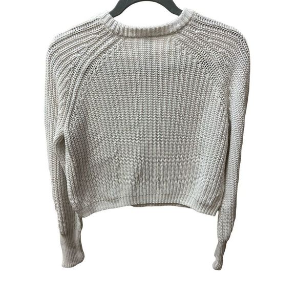 American Apparel White Knit Sweater - Picture 2 of 5
